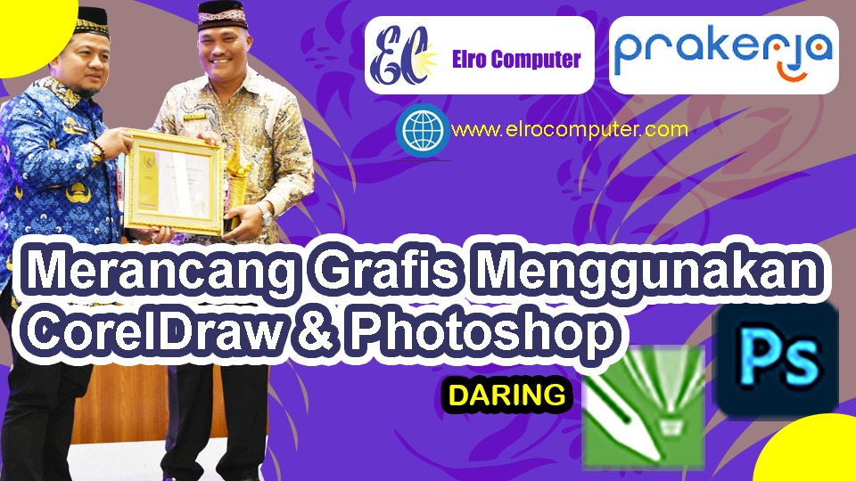 Cover Program MERANCANG GRAFIS MENGGUNAKAN CORELDRAW & PHOTOSHOP